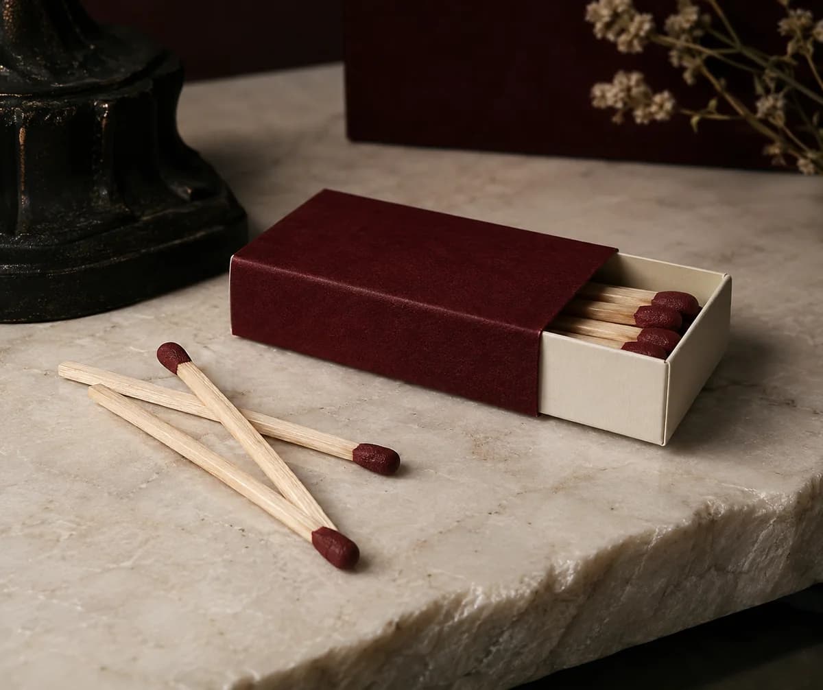 Shed Matches™ in premium heritage presentation packaging
