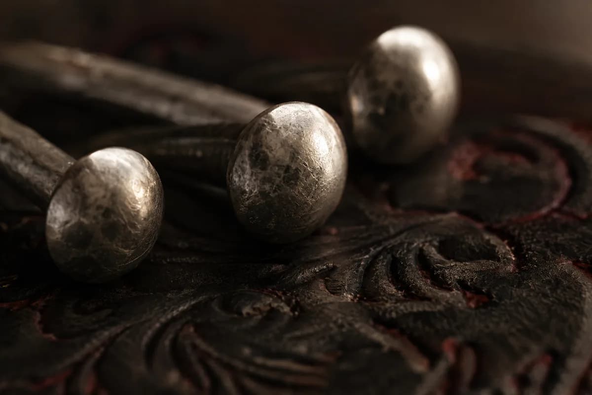 Editorial close-up of Tyre Nails™ presentation