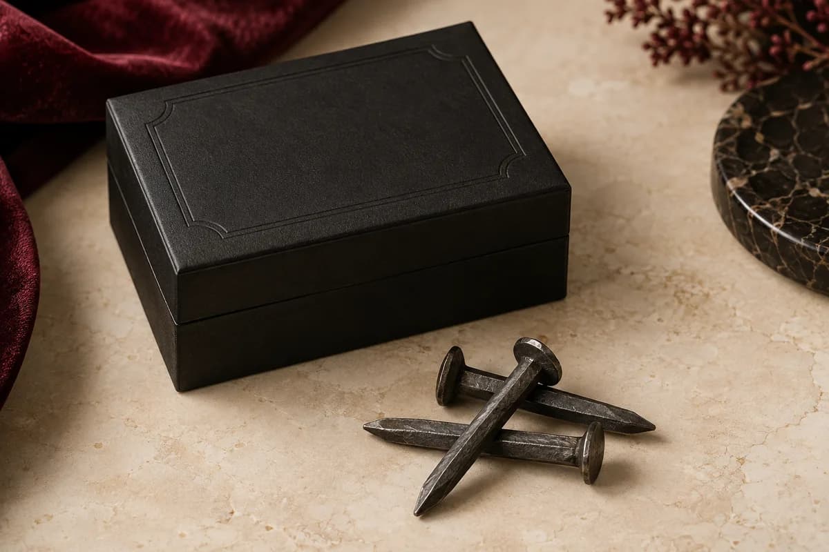 Tyre Nails™ in premium heritage presentation packaging